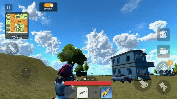 女战士跳伞枪战游戏安卓版