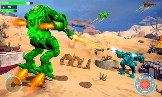 变形机器人大战游戏安卓版