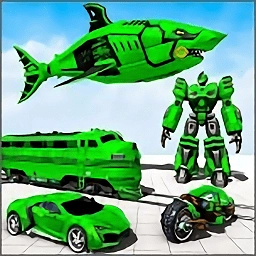 鲨鱼变身机甲游戏安卓版