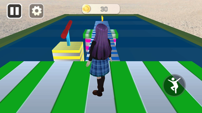 樱花高校跑酷派对图2