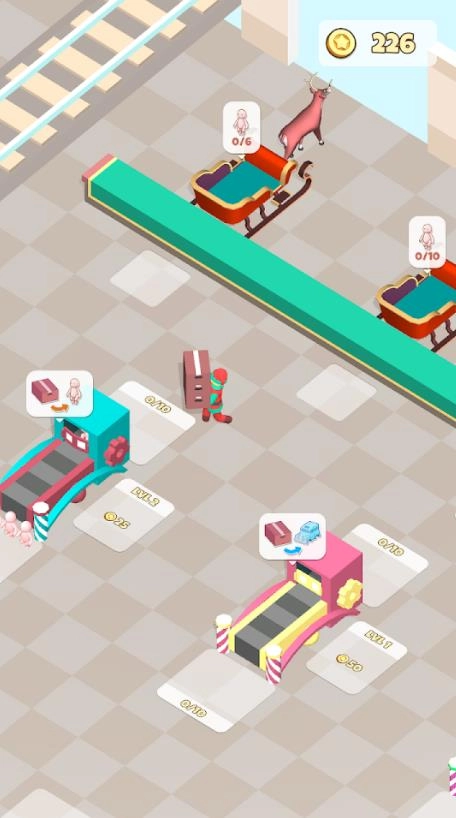 圣诞老人的玩具工厂游戏2