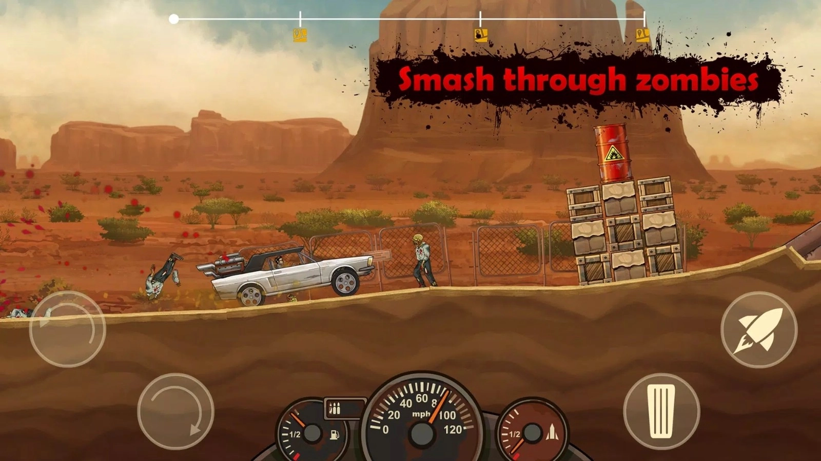 战车撞僵尸地牢(3)