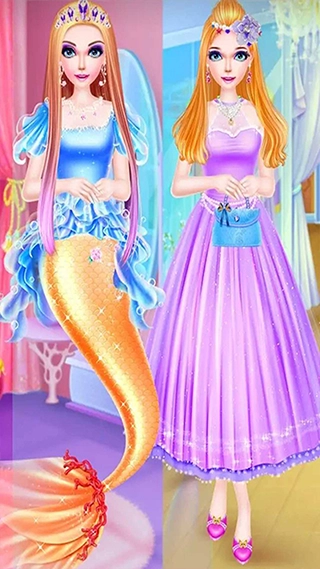 美人鱼公主化妆图1