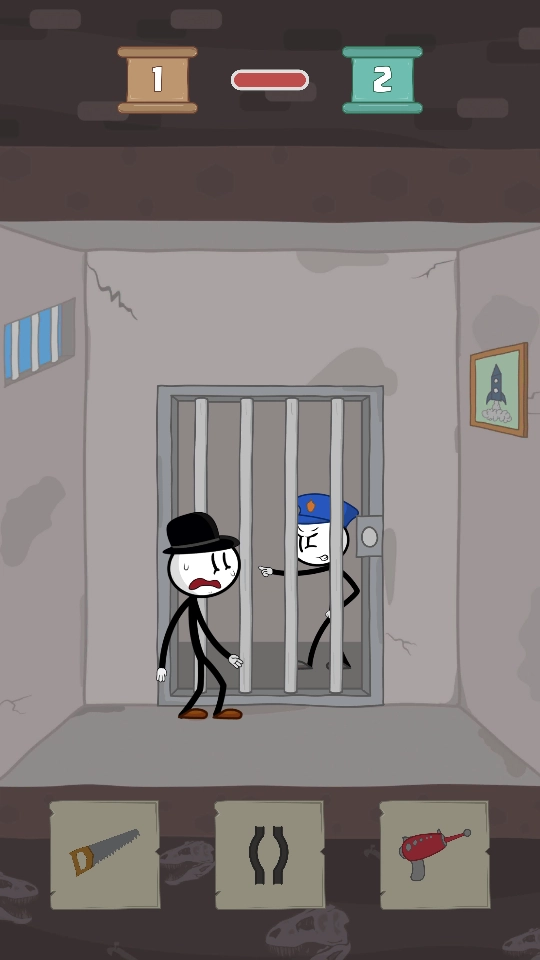 逃离监狱火柴人9图4