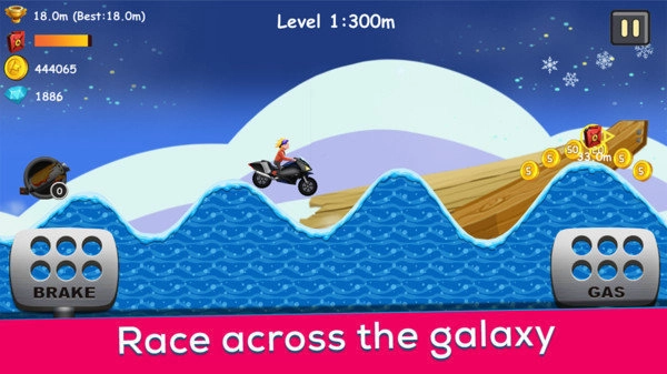 摩托冰山爬坡(3)