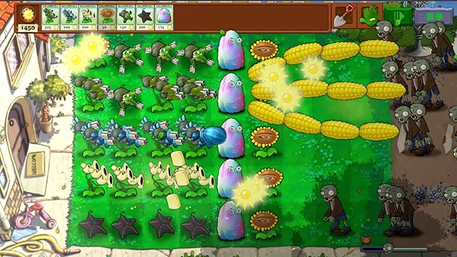 植物暴击僵尸最新版图1