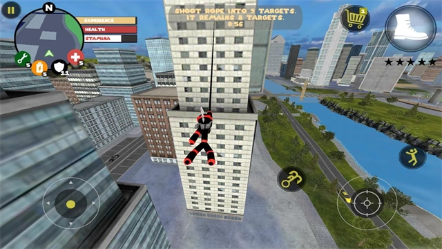 火柴人绳索英雄最新版图2