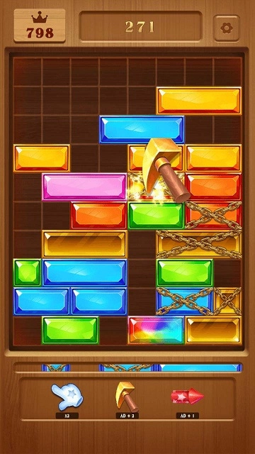 方块宝石滑消消图3