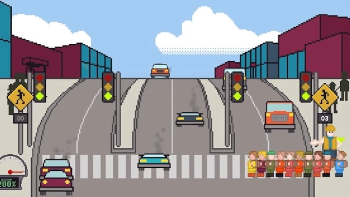 小朋友过马路模拟器图1
