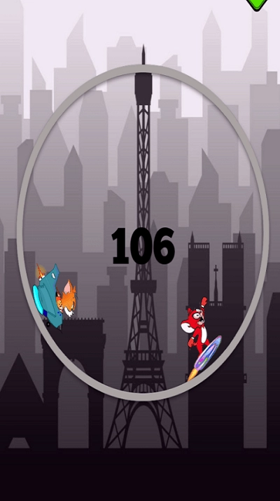 猫和老鼠螺旋赛跑图1