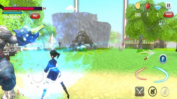 樱之武士女孩图2