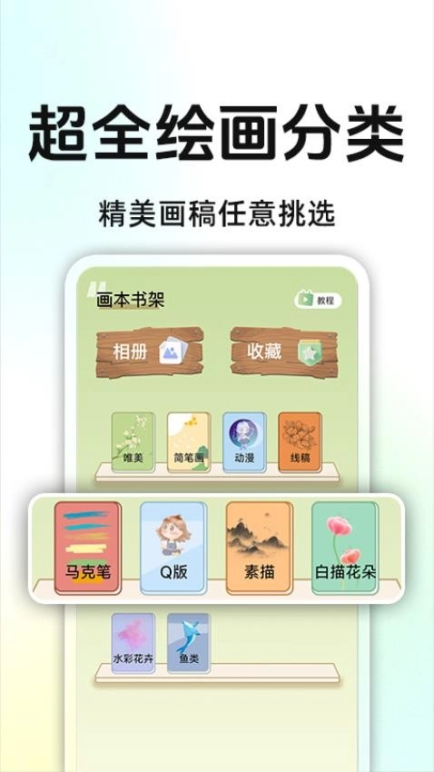 AR投影素描绘画图3