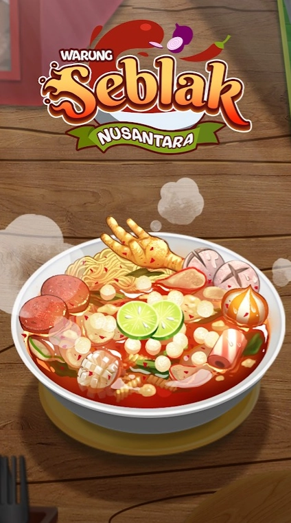 印尼肉汁面摊图1