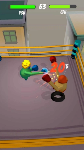 长臂男子拳击(1)