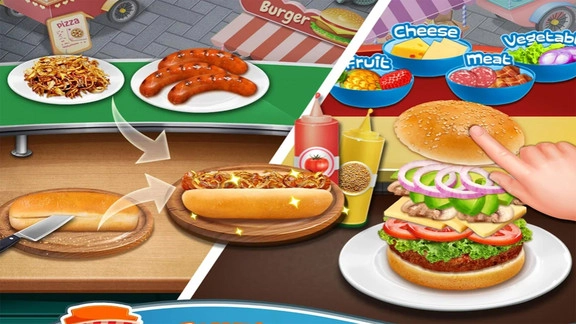 街头食品摊烹饪(3)