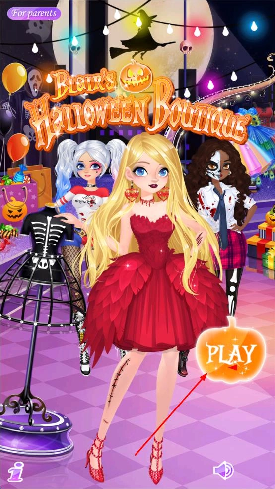 万圣节时装店游戏图2