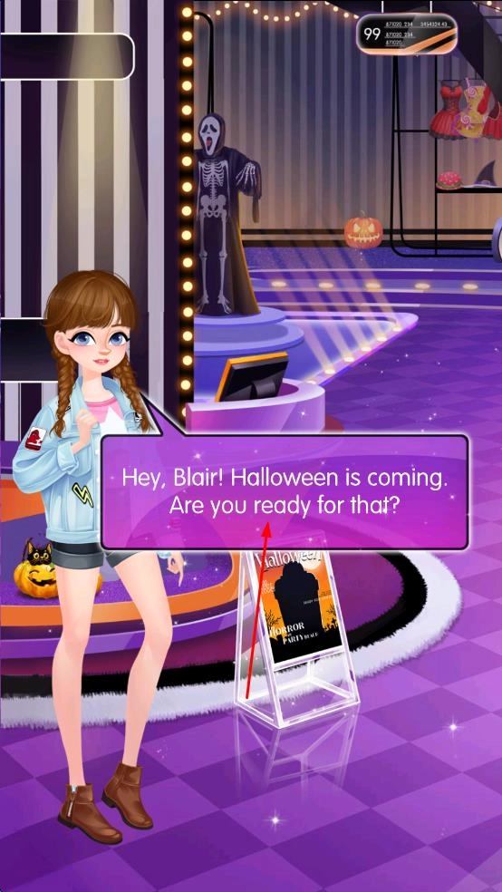 万圣节时装店游戏图3
