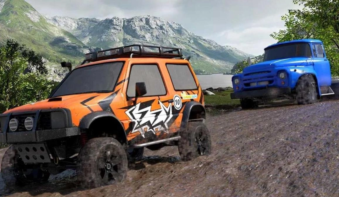 越野泥卡车驾驶3D(2)