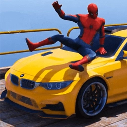 超级英雄开赛车