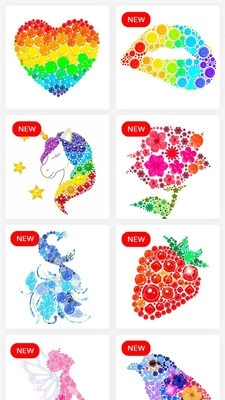 数字钻石画填色书(2)