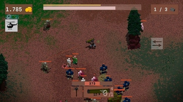 僵尸生物区战场手机版图2