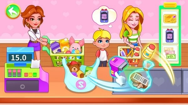 宝宝超市购物游戏(1)