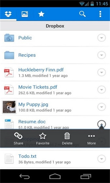dropbox安卓版