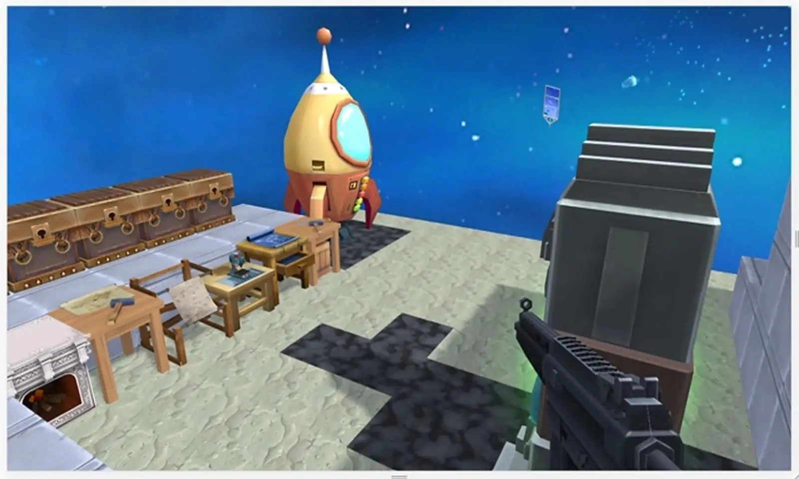 迷你世界星河漂流记正版图1