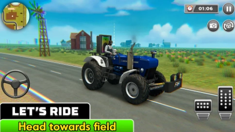 拖拉机耕种模拟