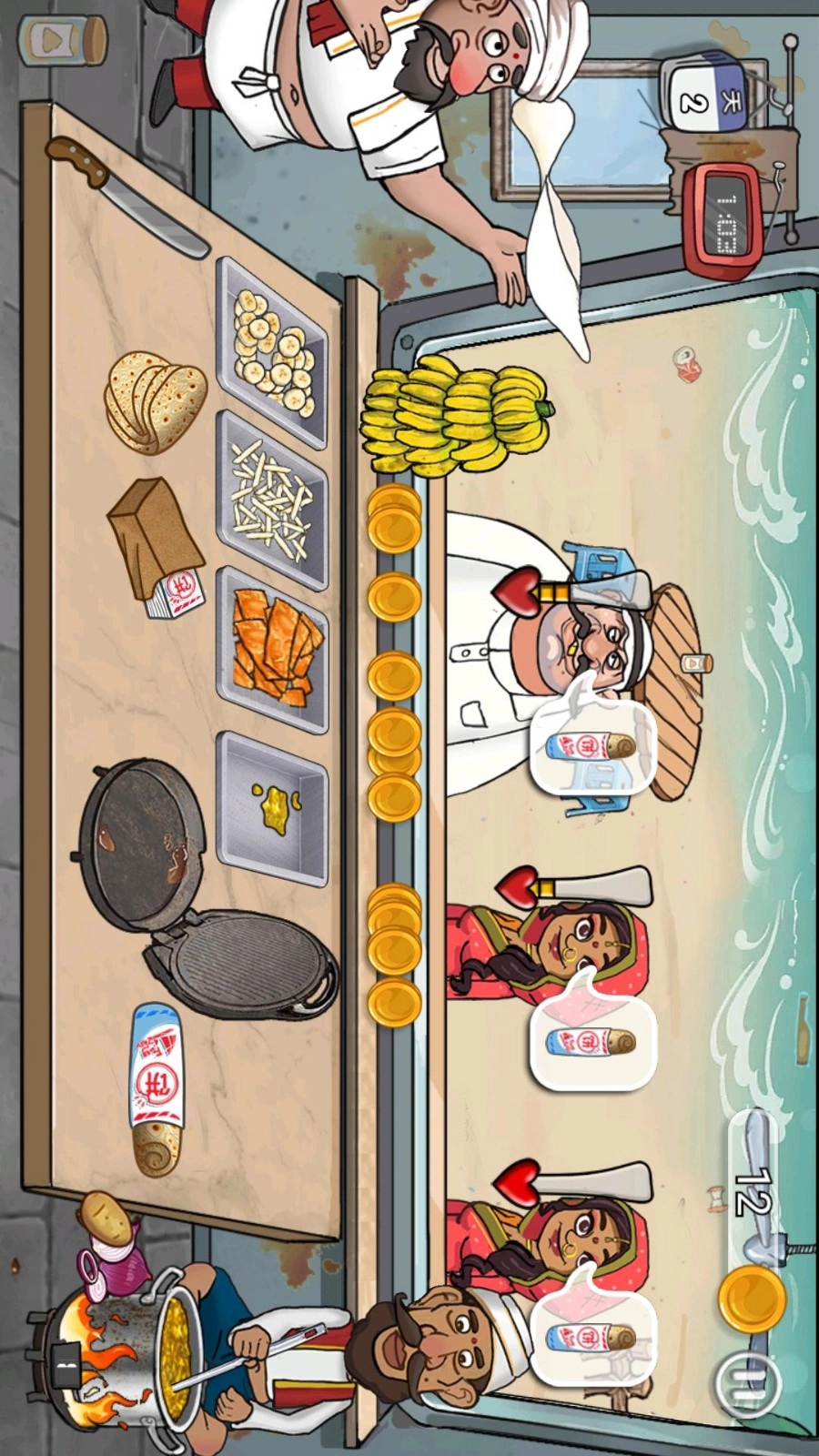 餐厅卷饼传奇游戏图1