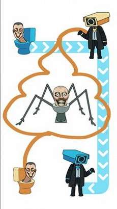 斯基比迪冲刺图2