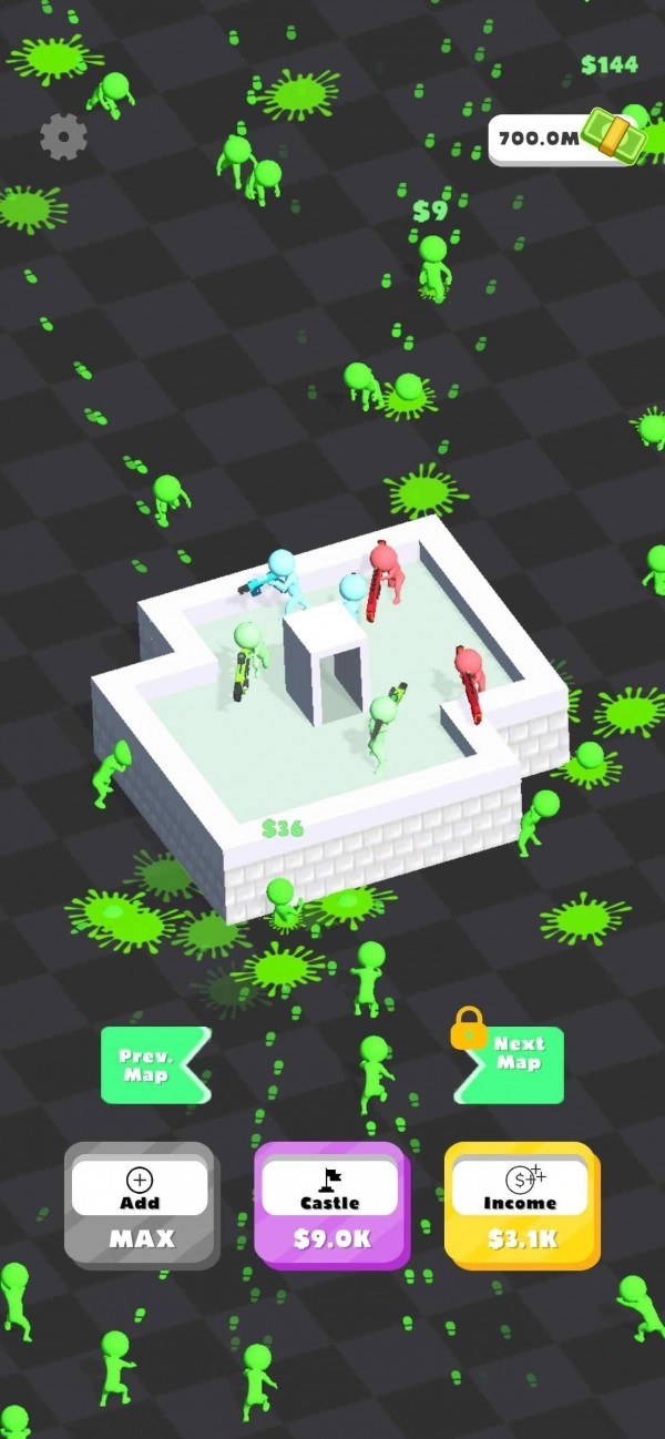 僵尸防御塔最新版图1