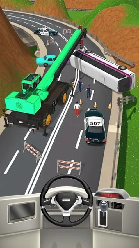 模拟汽车大赛游戏图1