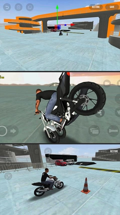 特技摩托人3D游戏图1