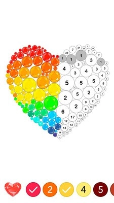 数字钻石画填色书(3)