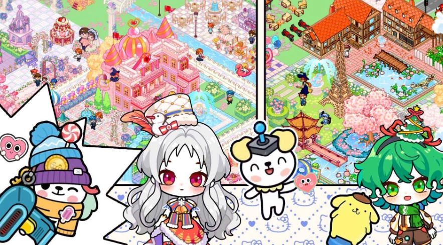 米加世界自建小镇