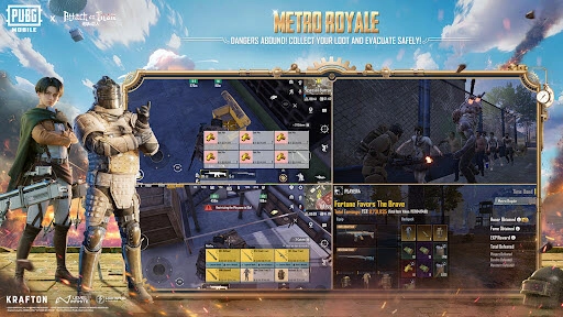 pubg国际服地铁逃生2025最新版图4