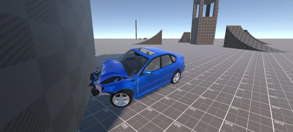 汽车碰撞实验室图3