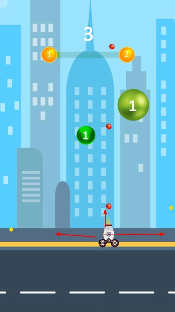 火箭彩色弹珠图1