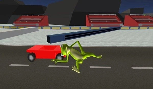 沙雕青蛙坐车(4)