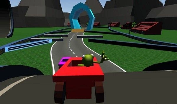 沙雕青蛙坐车(1)