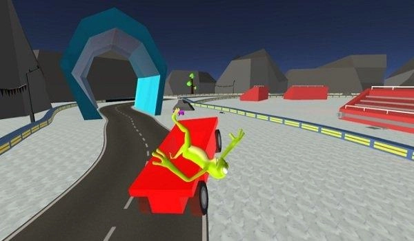 沙雕青蛙坐车(3)