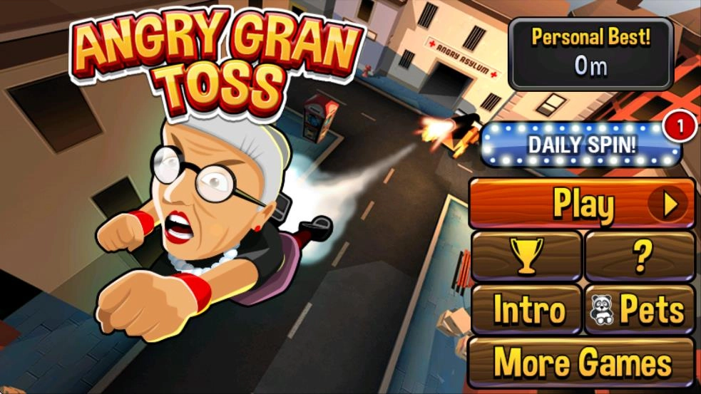 愤怒的老奶奶向前冲图1