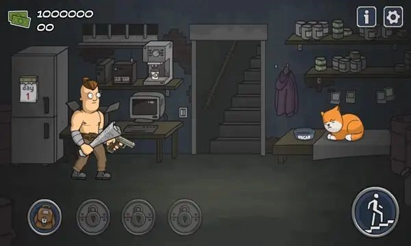 森雅和奥斯卡大战僵尸手机版图1