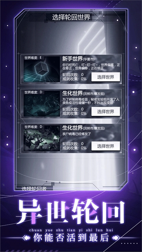 穿越诸天异世轮回游戏图5