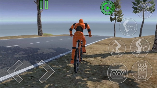 自行车事故模拟器