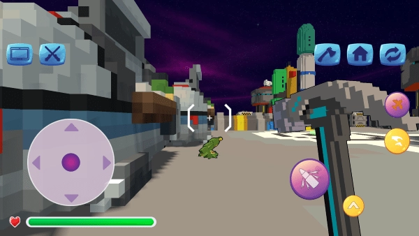 太空3d像素世界游戏