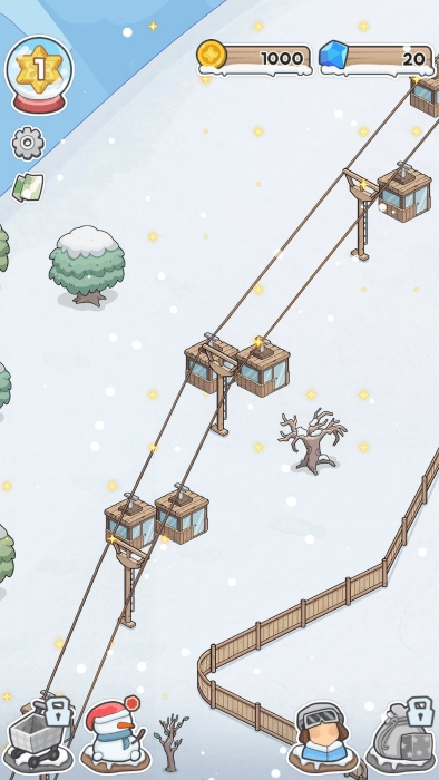 开个滑雪场游戏