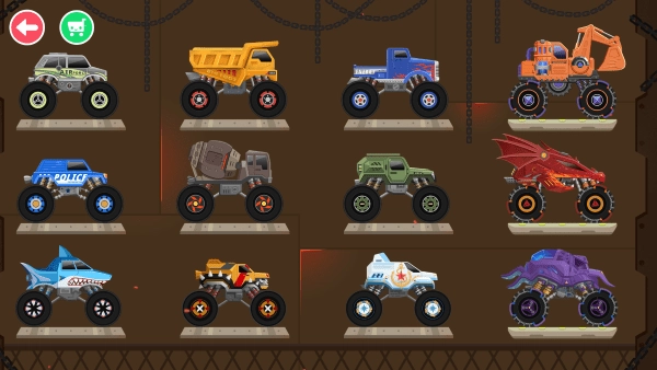 大脚车总动员2全部解锁版 大脚车总动员2