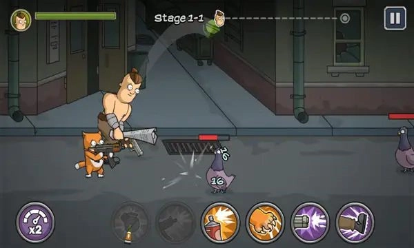 森雅和奥斯卡大战僵尸手机版图2